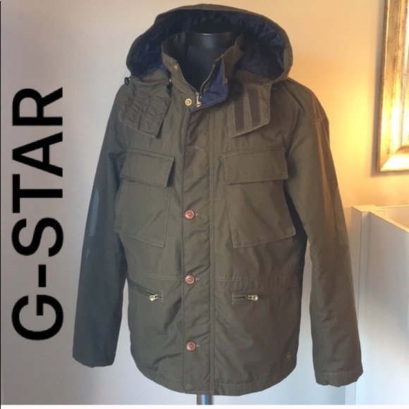 Gstar Mens Winter Coat Authentic 